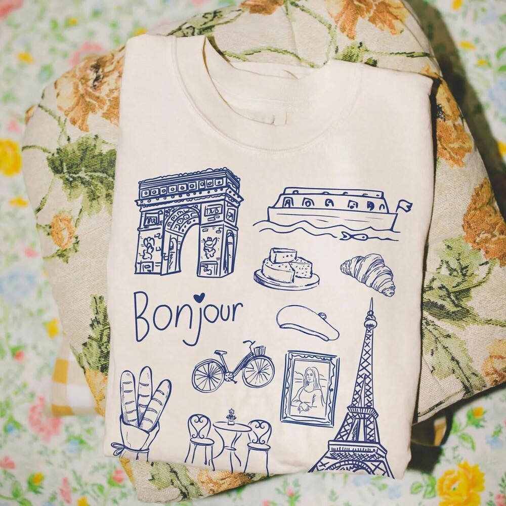 Paris Shirt S Tee Paris Bachelorette Trip Souvenir Keepsake France Gift